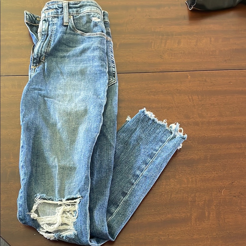 JOE’S Distressed Blue Jeans